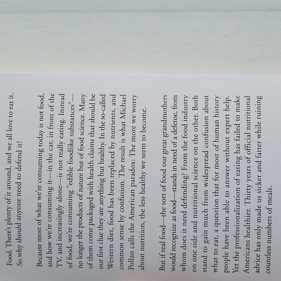 In Defense Of Food Book By Michael Pollan - Picture 7 of 8